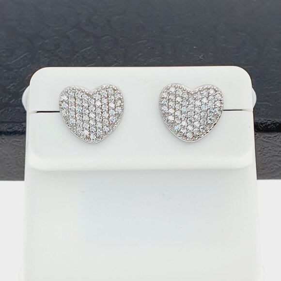 "925 sterling silver luxury CZ earrings for women/girls, Best for gift, RJUS2201 - Picture 7 of 9